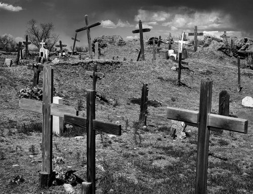 Cemetery Crosses, Taos Pueblo, New Mexico