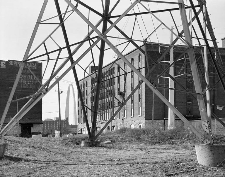 Arch Through High Voltage Tower, Laclede’s Landing, 2018