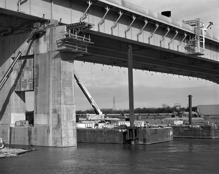 Reconstruction, Poplar Street Bridge 2, 2018