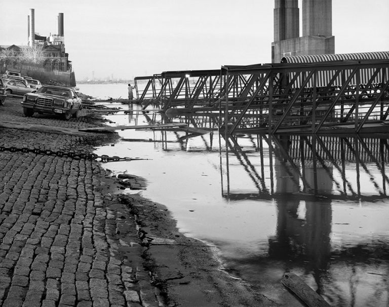 Warf and River, Pier of the Martin Luther King Bridge, 1981