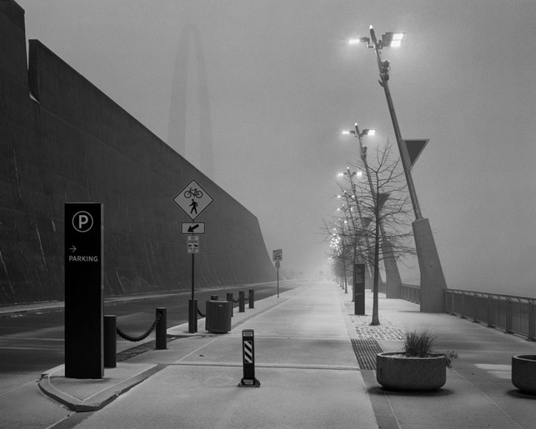 Arch and Warf Street, Dawn, Blizzard, 2019