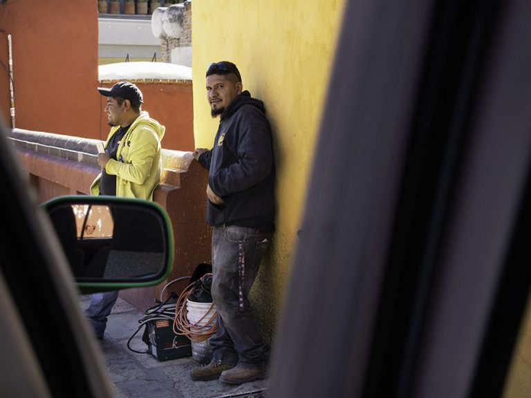 Construction Workmen, San Miguel de Allende, Mexico, 2019