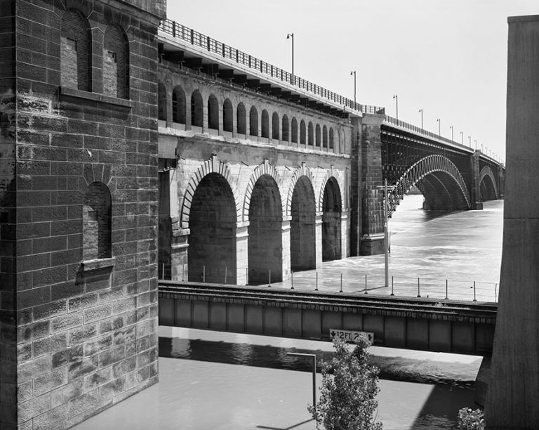 Eads Bridge, Flood of 2016