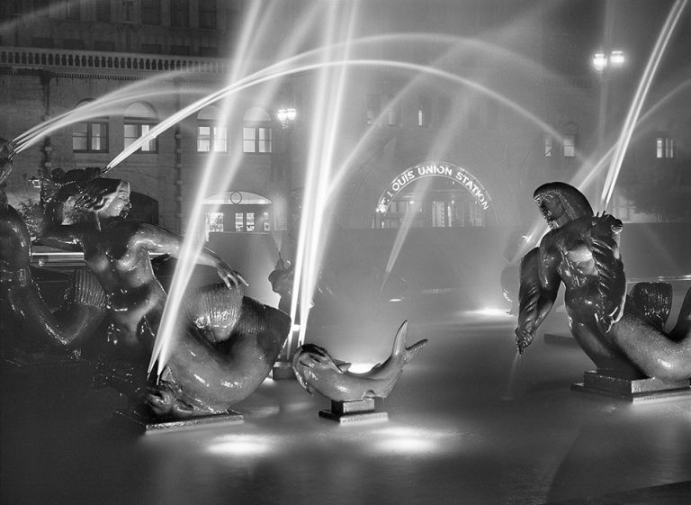 Miles Fountain, Union Station, Night, 1989