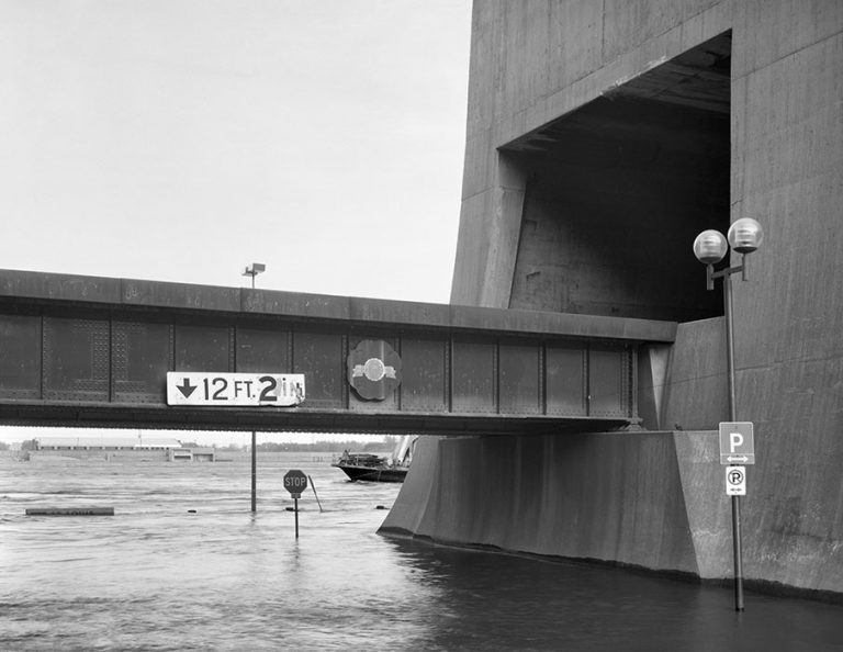 Railroad Tunnel, St. Louis Riverfront, Flood of 1993