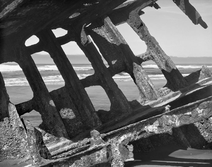 Shipwreck: The Peter Iredale, Mouth of the Columbia River, Oregon