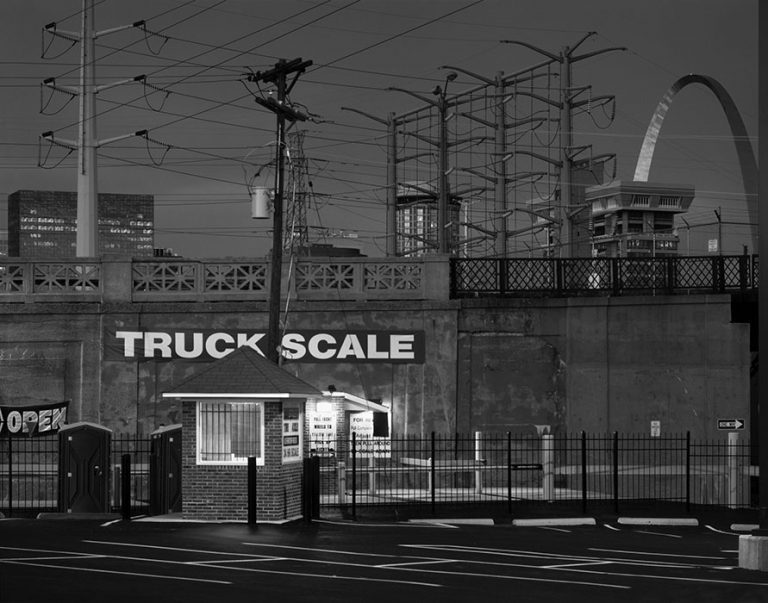 Truck Scale and Arch, Dusk, 1988