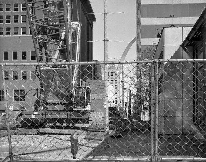 Construction Site, Wainwright Building, and the Arch, 2019