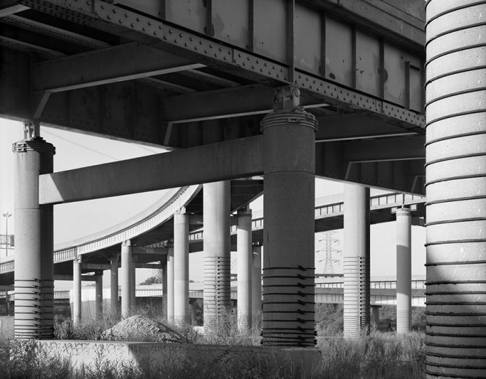 Approaches to the Poplar Street Bridge, East St. Louis, Illinois, 2019