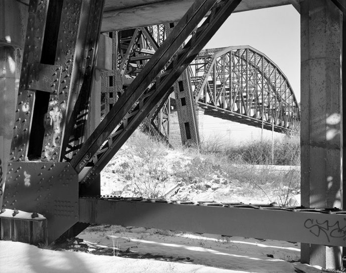 McArthur Bridge, Snow, Chouteau’s Landing, 2019