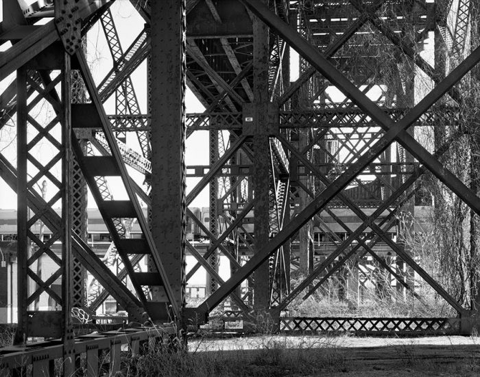Amtrac Train, MacArthur Bridge Tresels, Chouteau's Landing, 2019