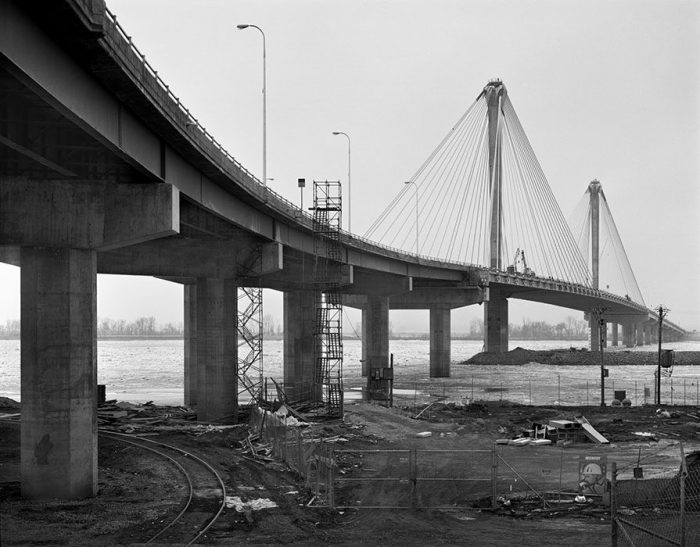 Construction of the Clark Bridge 2, Alton, Illinois, 1993