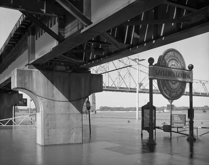 Martin Luther King Bridge, Railroad, Flood of 2019