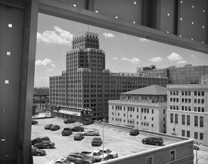 Municipal Garage and Government Building From the Clark Street Garage, 2018