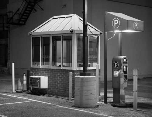 Parking Booth, Night, 11th and Pine Streets, 2020