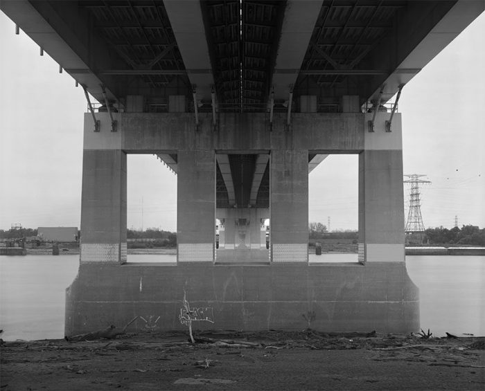 Poplar Street Bridge 3, Dusk, 2016