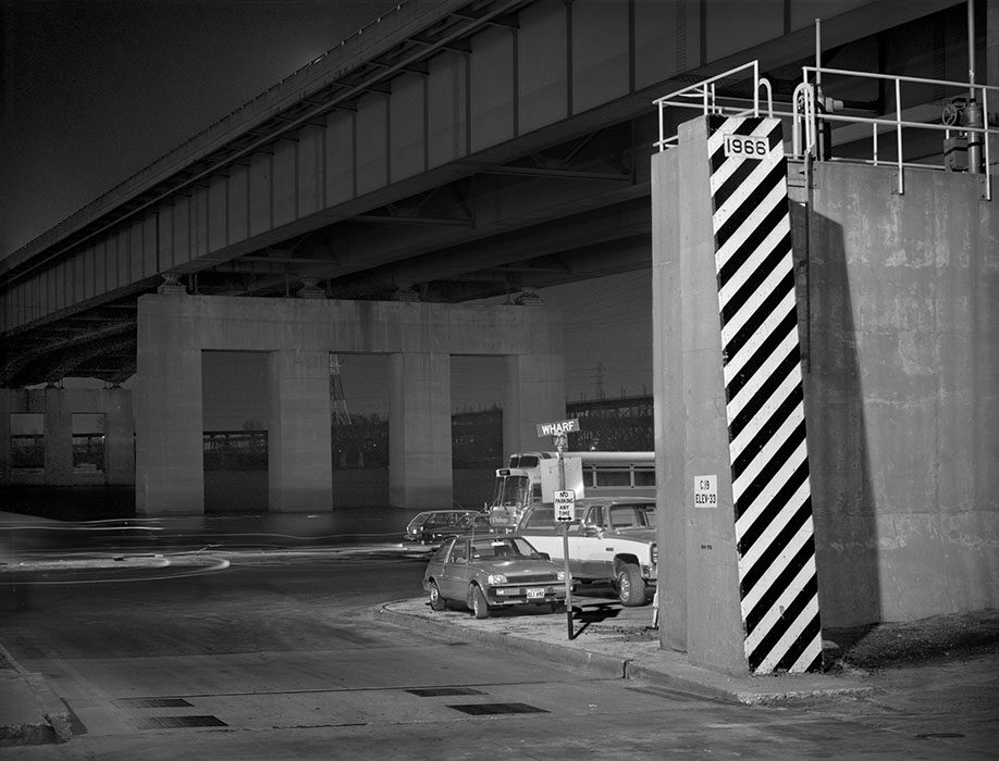 /product//poplar-street-bridge-and-flood-wall-night-1983-2/
