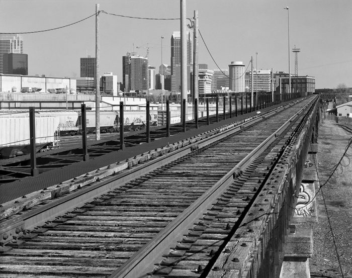 Railline Approach to the MacArthur Bridge, 2020