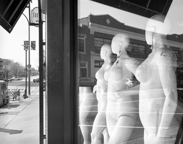 Mannequins, Honey’s Child Boutique, Washington Avenue, 2020