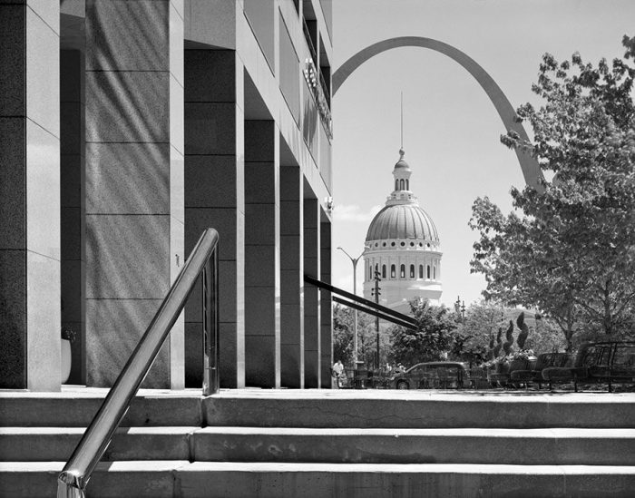 Old Courthouse and the Arch From Peabody Plaza, 2020