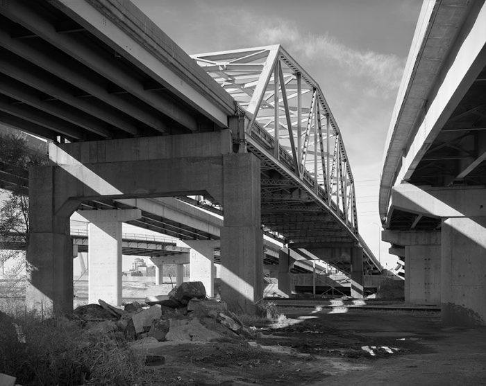 Martin Luther King Bridge Approaches and the Arch, East St. Louis, Illinois, 2017