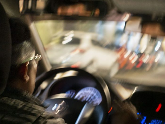 Taxi Ride, Night