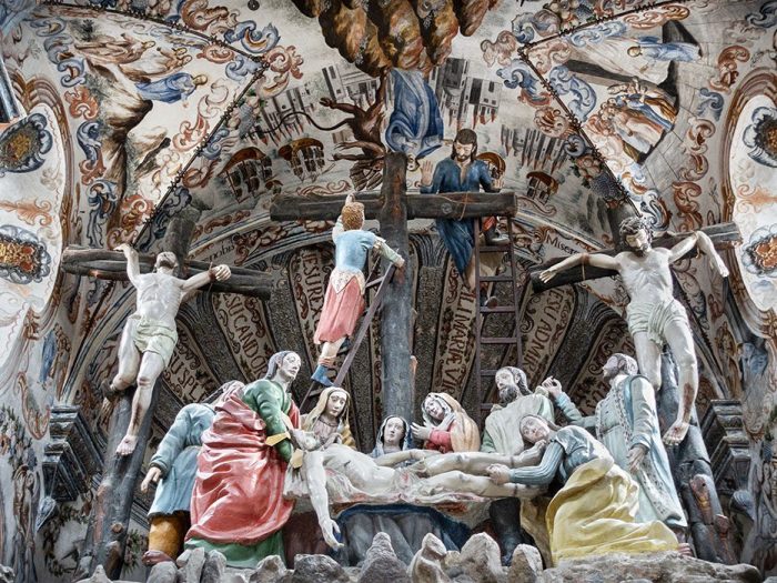 Crucifixion Scene, Sancuario de Atotonilco, Atotonilco, Mexico