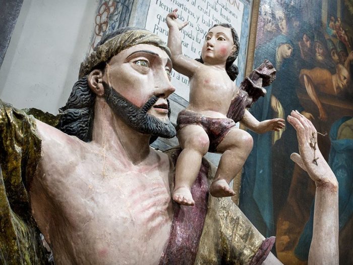Sancuario de Atotonilco, Statuary Detail, Atotonilco, Mexico