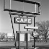 Chain of Rocks Hotel Signage, Route 66, Pontoon Beach, Illinois, 2020