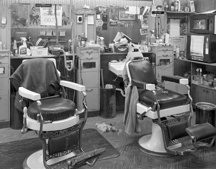 Clete's Barber Shop, Manchester Road, Maplewood, 2002