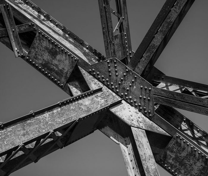 Detail, Chain of Rocks Bridge, 2020