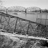 McKinley Bridge, Barge Gangplank, Port of St. Louis, 2020