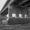 Poplar Street Bridge, Dawn, 2020