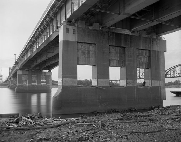Poplar Street Bridge, Dawn, 2020