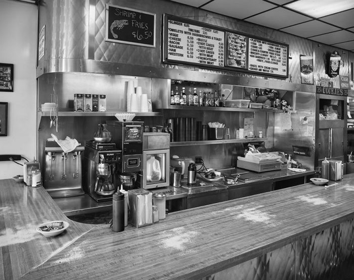 Tiffanys Diner, Interior, Manchester Road, Maplewood
