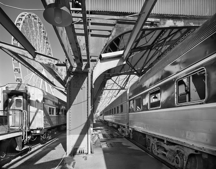 Tracks 28 and 29, The Wheel, Union Station, 2021