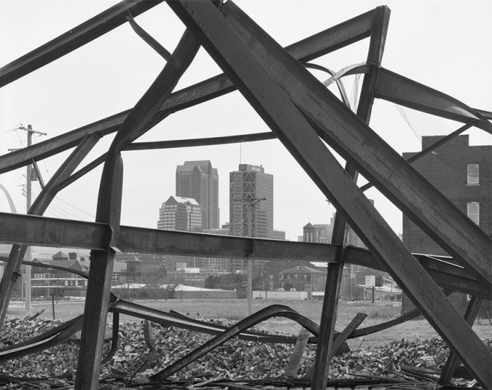 Aftermath, Warehouse Fire, North St. Louis, 2021