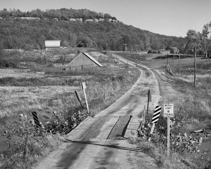 Country Road Near Cobden, Illinois, 1982