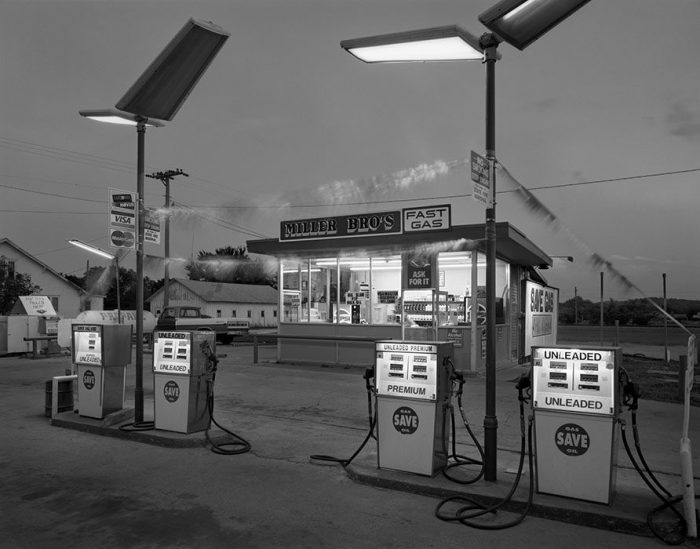 Miller Bro's Gasoline Station, Coffeyville, Kansas, 1993