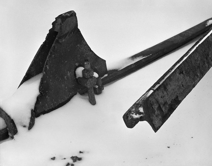 Railroad Rails, Near the Kingshighway Overpass, 1991