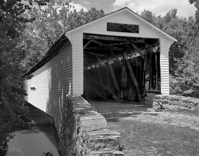 Union Covered Bridge, Monroe County, Missouri, 1987