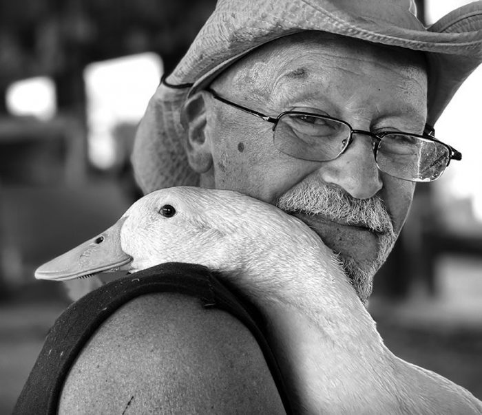 John and Aflac, Laclede's Landing, 2021