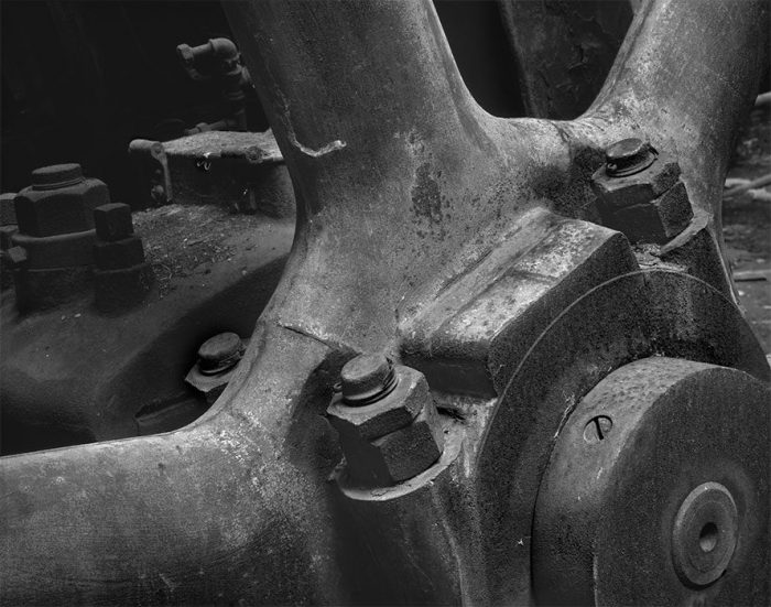 Flywheel, Detail 3, Steam Turbine, National City Power Plant