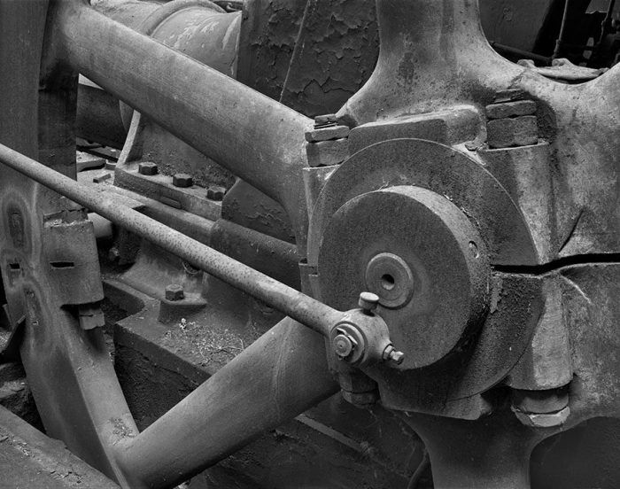 Flywheel, Detail, Steam Turbine, National City Power Plant