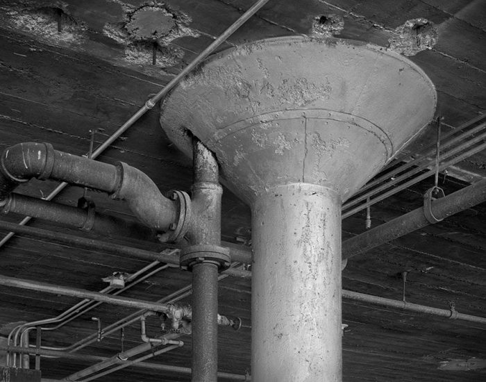 Pillar, Conduit, and Pipes, Cupples Station, 1997