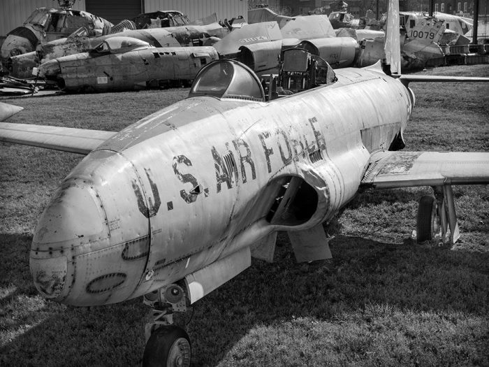 Jet Fighter, Salvage Yard, Manchester Road, 2021