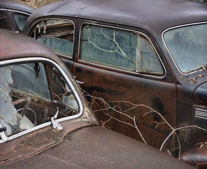 Old Car, Branches, St. Genevieve, Missouri