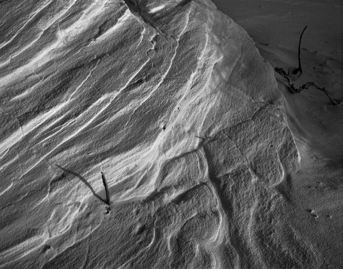 Sand Dune, Detail 3, White Sands National Park, New Mexico, 2008