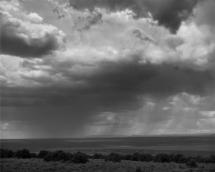 Thunderstorm Over the Great Plains, Northern New Mexico, 1984