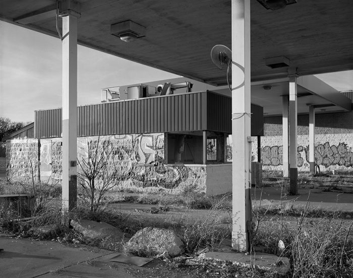Abandoned Service Station, North St. Louis, 2021